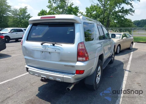 2005 Toyota 4Runner Sr5 Sport V6 из США, поврежденный, VIN JTEBU14R450060636